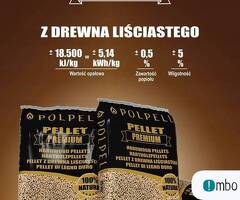 Pellet bukowo dębowy 6mm - Łódź dostawa gratis